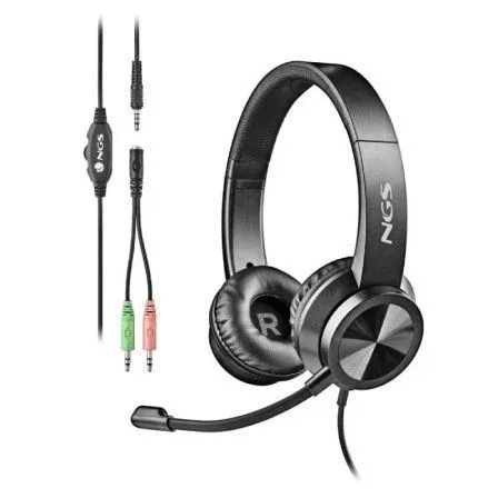 Auricular NGS CON Microfono Msx11pro Negro Cvolumen