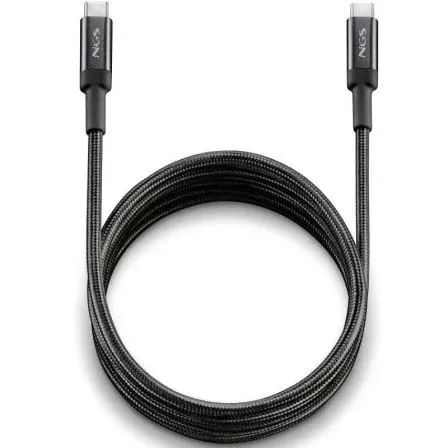 Cable NGS Carga Rapida DE USB C A USB C DE 2 M DE Longitud 65W
