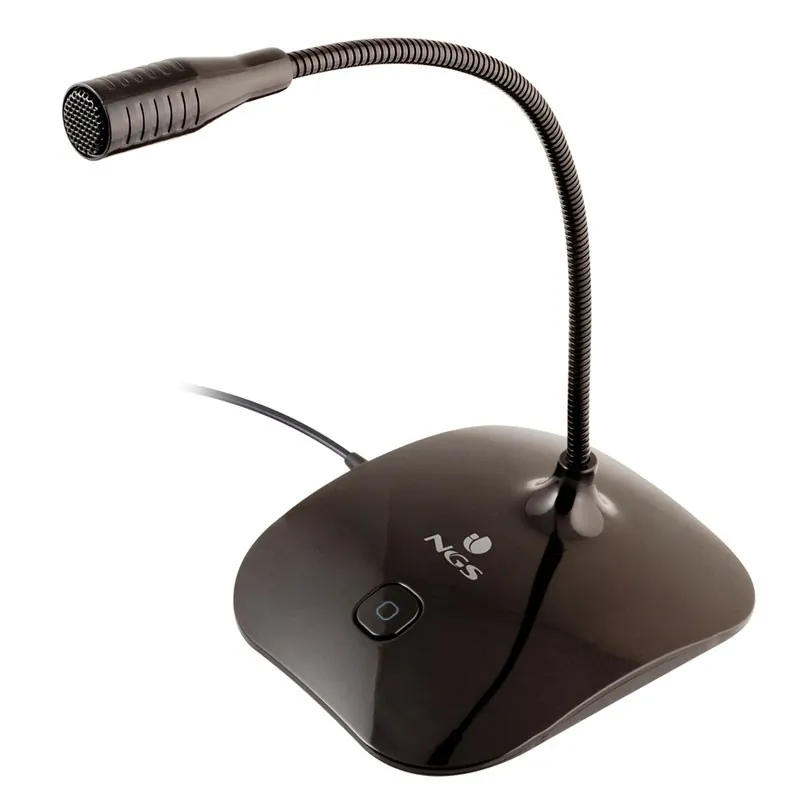 Microfono Sobremesa NGS Ms115 Boton Mute Jack 3.5mm - foto 2