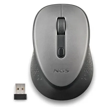 Raton NGS Inalambrico DEW Gray Nano USB