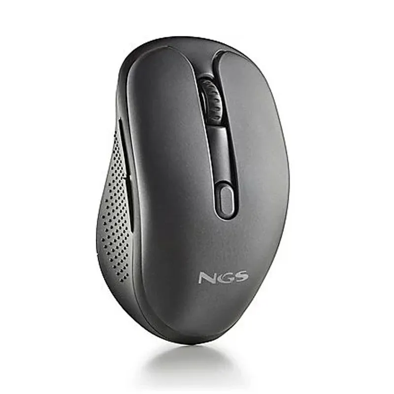 Raton NGS Inalambrico Laser Evomix Black Recargable Multimodo Negro Usb-c - foto 2