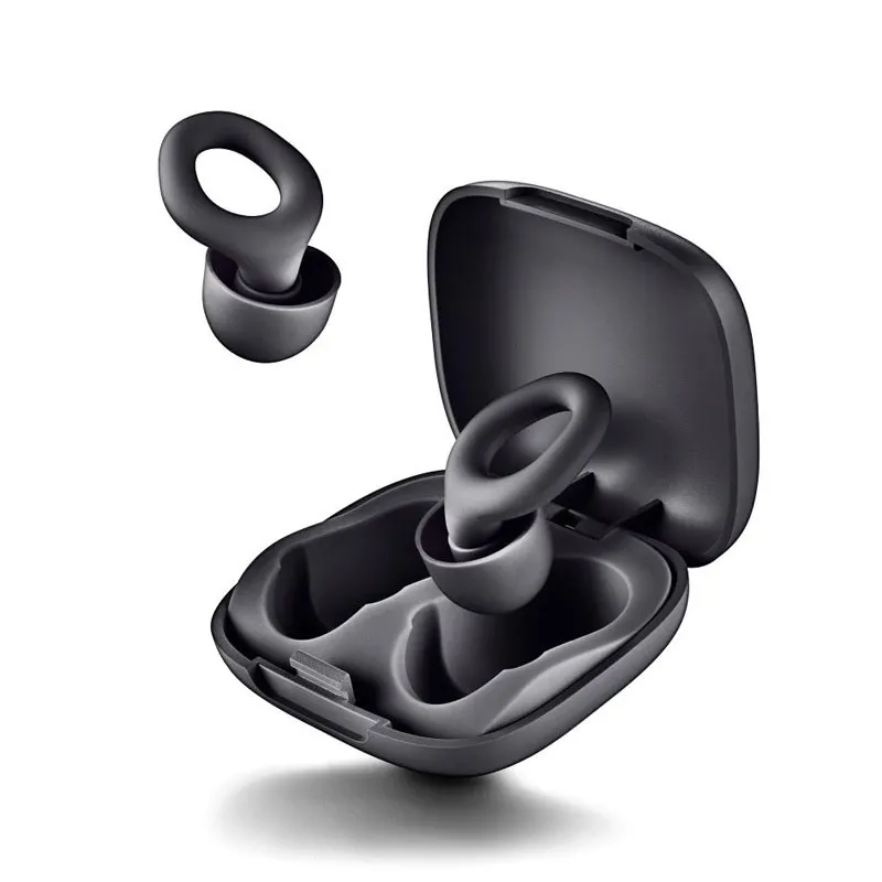 Tapones DE Silicona NGS para LOS Oidos Incluye Funda Y 4 Almohadillas Black - foto 2