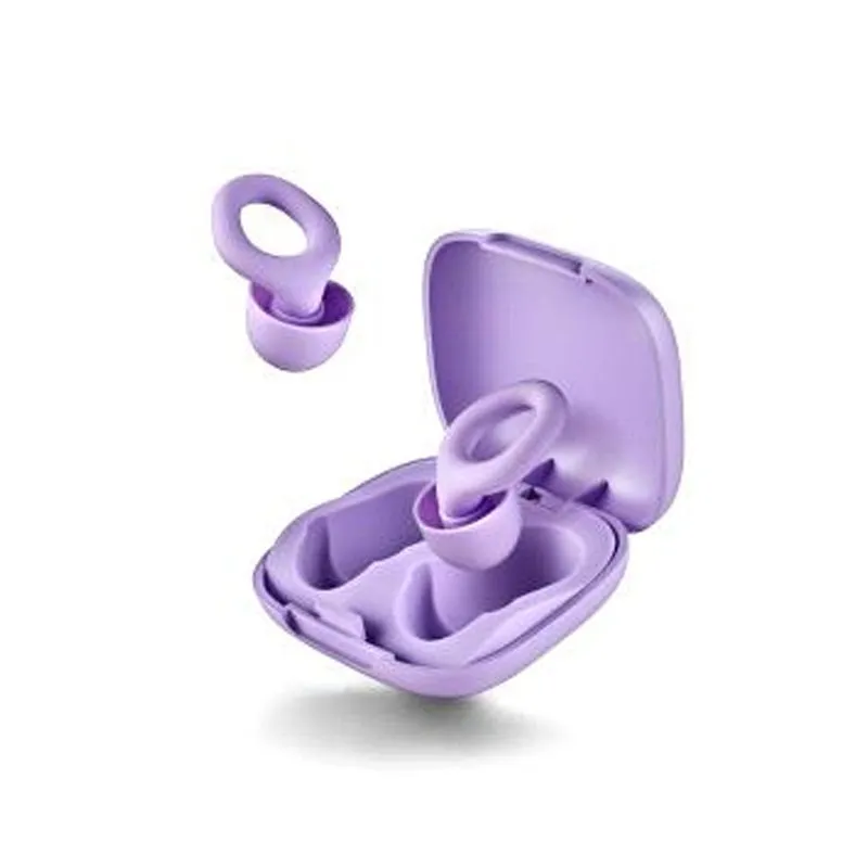 Tapones DE Silicona NGS para LOS Oidos Incluye Funda Y 4 Almohadillas Purple - foto 2