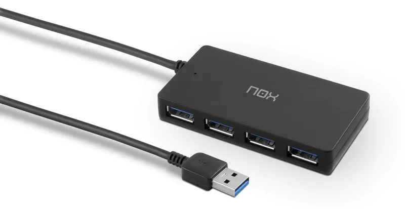HUB USB NOX HUB ONE 3.0 USB PORTS HUB 4 PUERTOS Externo NXLITEHUBONE - foto 2