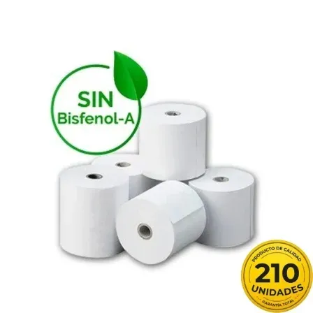 Papel Termico 57x35 210U BPA