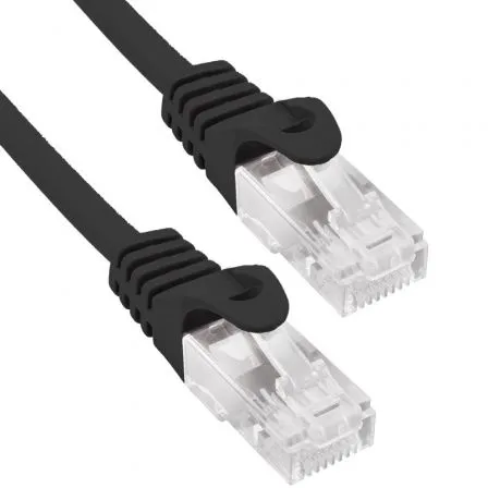 Cable de Red RJ45 UTP Phasak PHK 1752 Cat.6/ 25cm/ Negro - foto 2