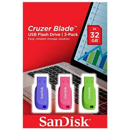 Sandisk Snd-usb CB 32GB X3