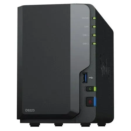 Unidad NAS Synology Disk Station Ds223 2HD 2GB Gigabit Iscsi