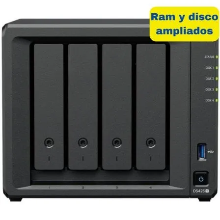 Syn-nas Ds425 PLUS 6GB 16TB