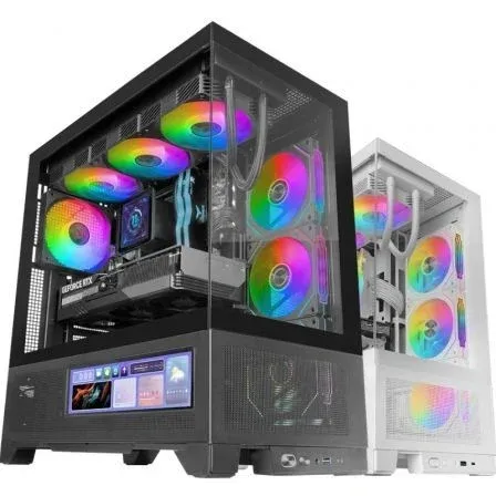 Tacens Tac-caja Mc-lcdx BK
