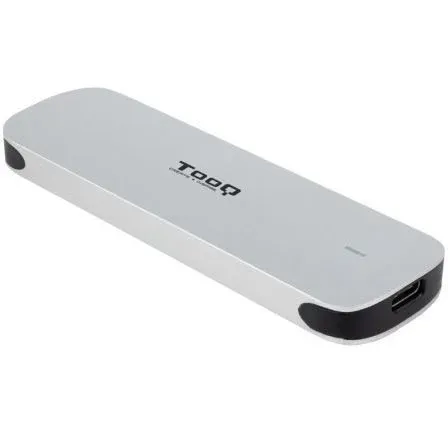 Caja Externa M.2 Ngff Usb3.1 Gen1 Aluminio Plata Tooq Tqe-2202s