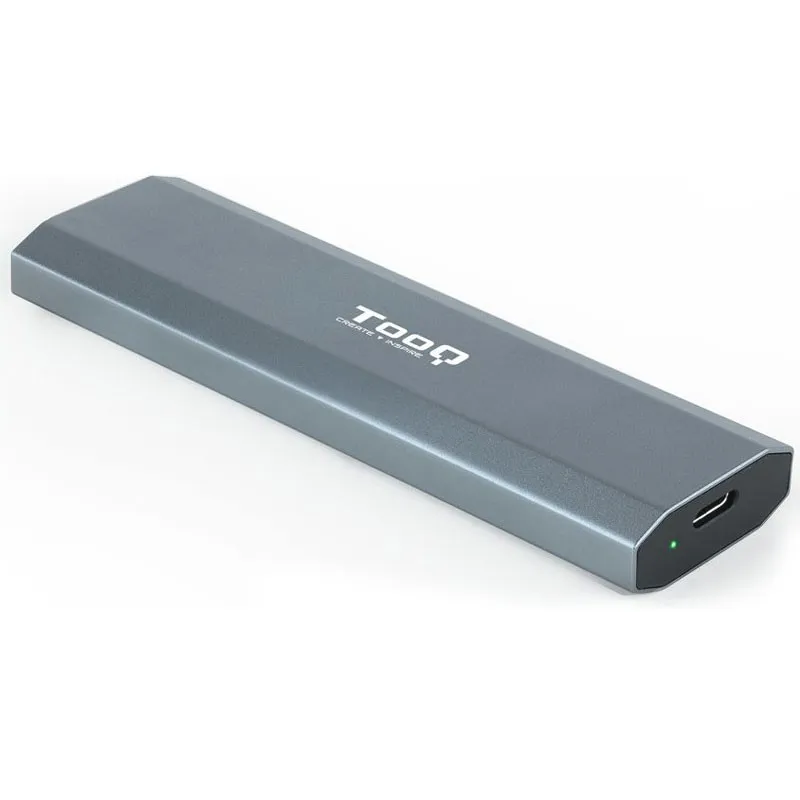 CAJA EXTERNA M.2 NGFF/NVMe USB3.1 GEN2 GRIS TOOQ TQE-2223G - foto 2