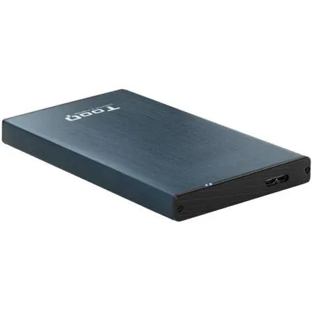 Caja Externa 2.5 Tooq 95 MM SATA USB 3.0/3.1 Gen1 Azul Pacifico Tooq Tqe-2527pb