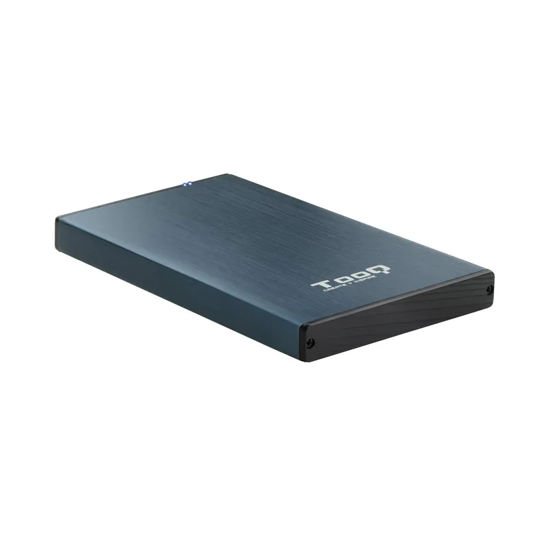 Caja Externa 2.5 Tooq 95 MM SATA USB 3.0/3.1 Gen1 Azul Pacifico Tooq Tqe-2527pb - foto 2