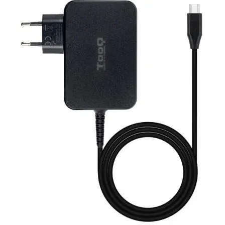 Cargador Portatil 100W Tooq GAN Usb-c PD Negro Tqlc-usbcgan100pd