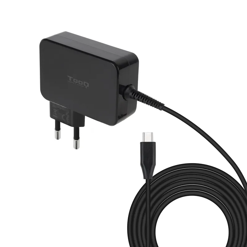 Cargador Portatil 100W Tooq GAN Usb-c PD Negro Tqlc-usbcgan100pd - foto 2