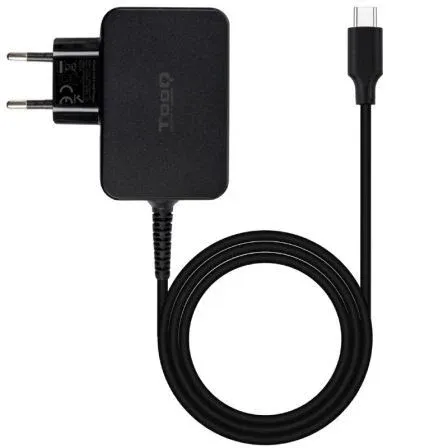Cargador Portatil 45W Tooq GAN Usb-c PD Negro Tqlc-usbcgan45pd