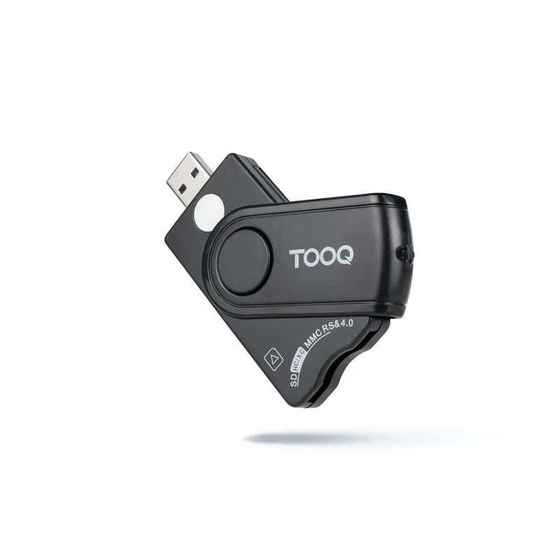Lector Tarjetas Dnie SIM Sd/tf Usb-a Negro Tooq Tqr-3012b - foto 2