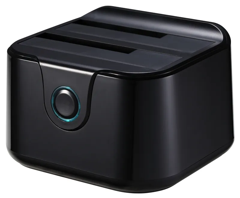 DOCK TOOQ 2xSATA 2.5p/3.5p USB 3.0 CLONE OTB NEGRO TOOQ TQDS-802B - foto 2