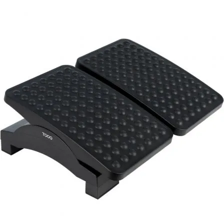 Reposapies Ajustable Altura E Inclinacion Negro Tooq Tqfr0604-b