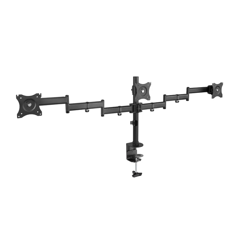 Soporte DE Mesa Monitor Gira Incli 3BRAZO 13-27 Negro Tooq Db1327tn-b - foto 2
