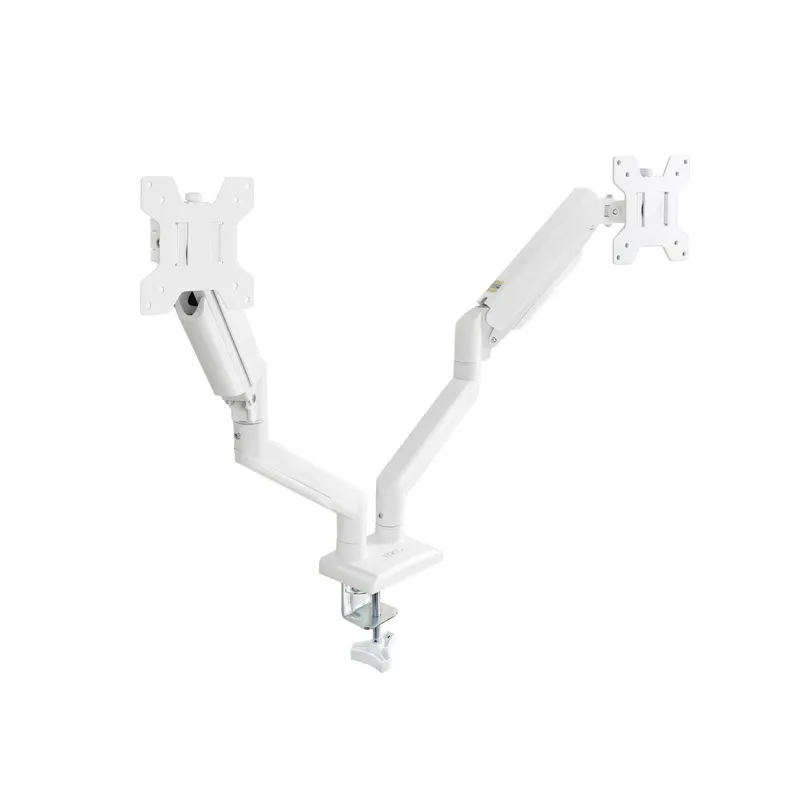 SOPORTE DE MESA MONITOR/TV Giratorio e Inclinable 2 Brazos 13-34 BLANCO TOOQ DB1434TNR-W - foto 2