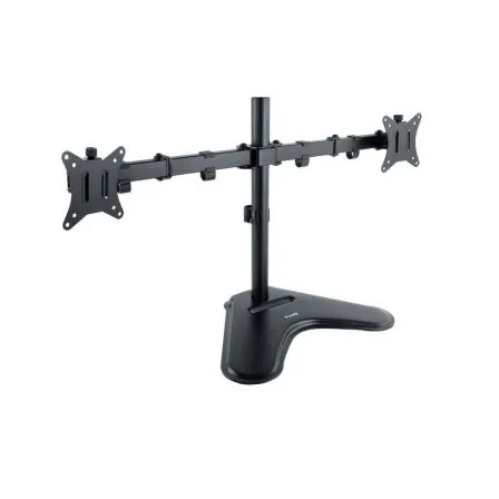 SOPORTE DE MESA MONITOR/TV GIRA INCLI 2 Brazos 17-32 NEGRO TOOQ DB1702TN-B