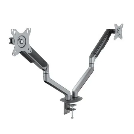 SOPORTE DE MESA MONITOR/TV GIRA INCLI 2 Brazos 17-32 GRIS TOOQ DB4132TNR-G