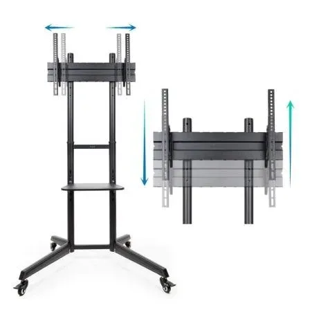 Soporte de Suelo Inclinable con Ruedas TooQ FS1170M-B para TV de 37-70"/ hasta 50kg - foto 2