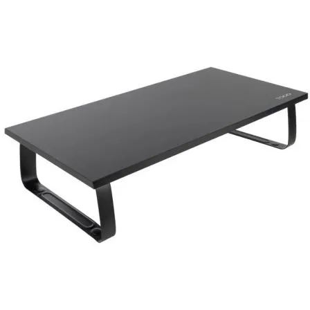 Soporte Elevador Madera para Monitores Negro Tooq Tqmr111