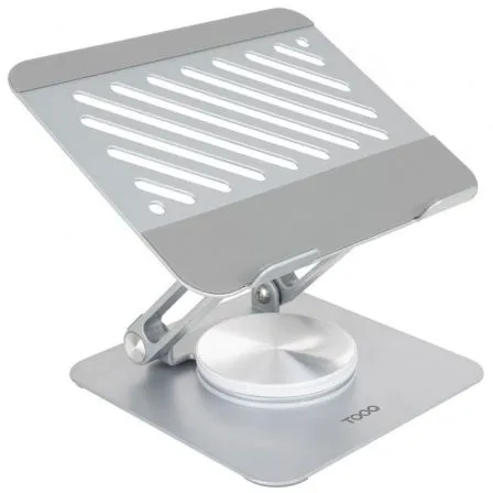 Soporte Plegable 360° Dispositivos Hasta 13 Plata Tooq Ph-narvi-s