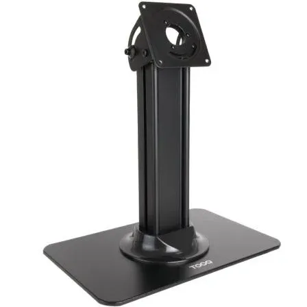 Soporte Mesa Peana GIR Incl Monitor 3KG Org.cables Negro Tooq Tqatc2601-b