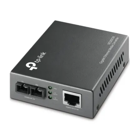 Convertidor Fibra Tp-link Omada Mc200cm Rj45giga A Fibra Multimodo SC 1000MB 550M