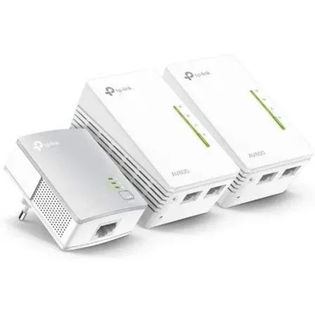 Powerline Tp-link 500MBPS WIFI 2PETH (kit 2 Tl-wpa4220+tl-pa4010) Tl-wpa4220t KIT