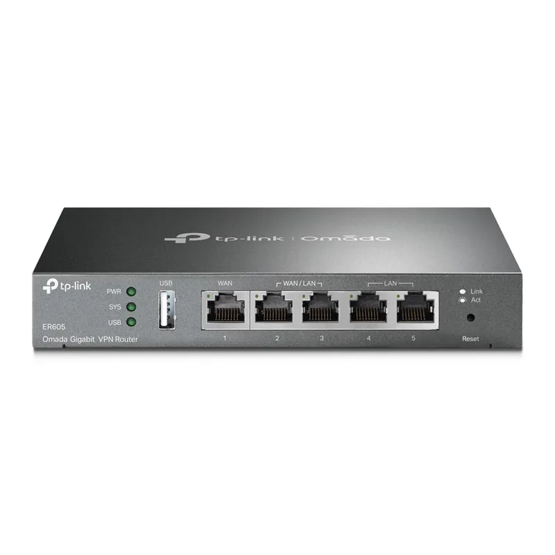 Router Tp-link Omada Er605 VPN Safe Stream 1PWAN GB 2WANLANB GB - foto 2