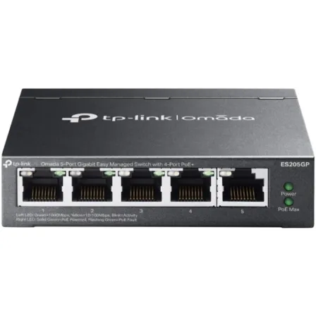 Switch Tp-link Omada 5P Es205gp Gestionable 5GB RJ45 4P Poe+