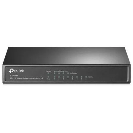 SWITCH TP-LINK 8P 10/100 4P PoE TL-SF1008P