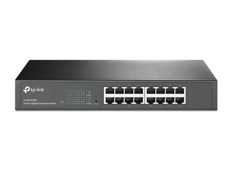 Switch Tp-link 16P Tl-sg1016de 10/100/1000 Rack 19 - foto 2