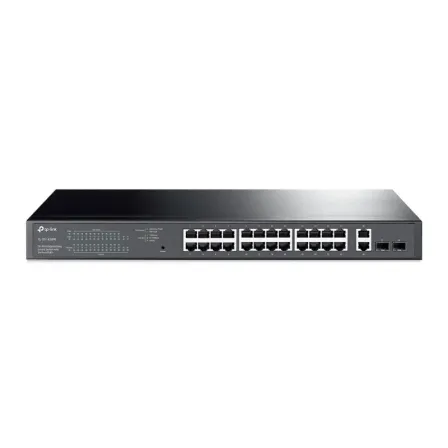 SWITCH TP-LINK 24P GIGABIT PoE + 10/100/100Mbps+ 2PUERTOS SFP TL-SG1428PE