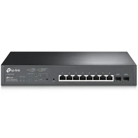 TP-LINK SWITCH TP LINK OMADA 10P SG2210MP SEMIGESTIONABLE L2 8P POE+x1G 2xSFP POE 160w