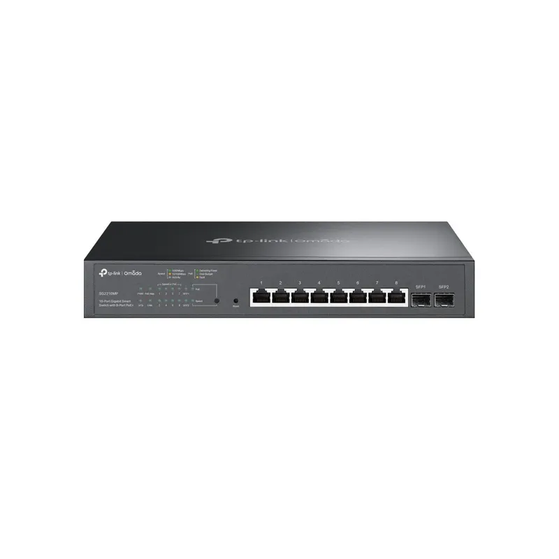 TP-LINK SWITCH TP LINK OMADA 10P SG2210MP SEMIGESTIONABLE L2 8P POE+x1G 2xSFP POE 160w - foto 2