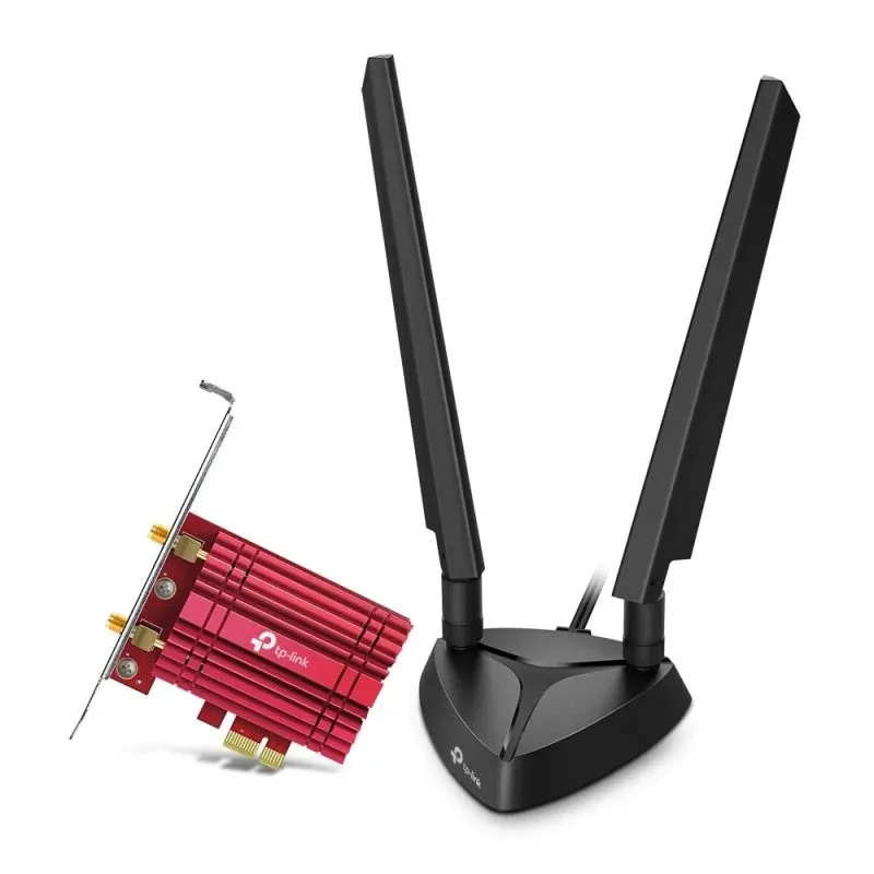 TARJETA INALAMBRICA TP-LINK 5400Mbps 6E BT5.2 PCIe ANT ARCHER TXE75E - foto 2