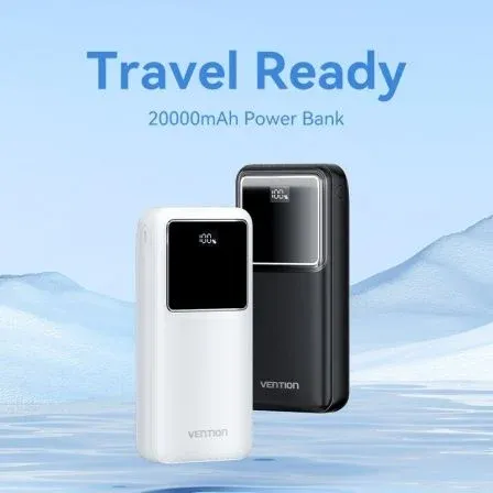 Powerbank 20000mAh Vention FHLB0/ 22.5W/ Negra - foto 2