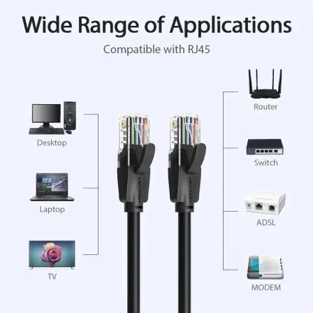 Cable de Red RJ45 UTP Vention IBEBH Cat.6/ 2m/ Negro - foto 3