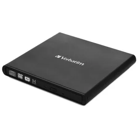 Verbatim Regrabadora Externa Verbatin Slimline Negra 98938