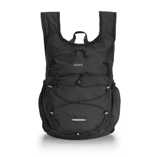 MOCHILA PLEGABLE/IMPERMEABLE EWENT 24L 40x30x20 PARA PORTATIL 14"/VIAJE/SENDERISMO NEGRA