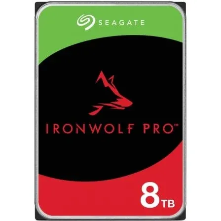 Disco Duro HDD SEAGATE NAS 3.5" 8TB 7200RPM 256MB SATA3 IRONWOLF PRO - foto 2