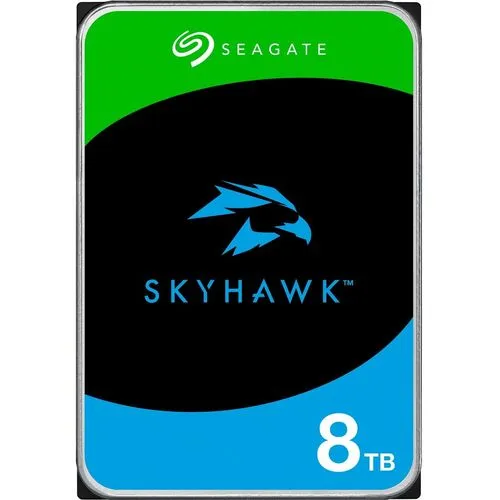 Disco Duro HDD SEAGATE 3.5" 8TB 7200RPM 256MB SATA3 SKYHAWK
