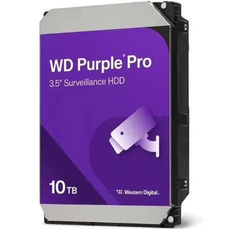 Disco Duro HDD Western Digital 3.5" 10TB 512MB SATA3 PURPLE PRO - foto 2