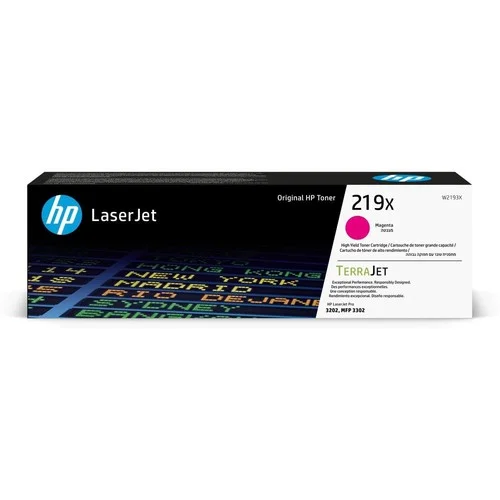 Toner HP W2193x Nº 219X Magenta 2500PAG